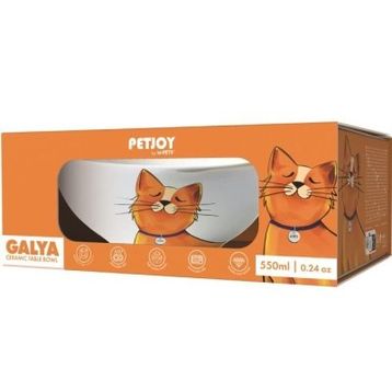 M-Pets Galya Seramik 550 ml Kedi Mama ve Su Kabı