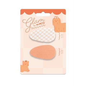 M-Pets Glam Desenli Turuncu Kedi ve Köpekler İçin Toka