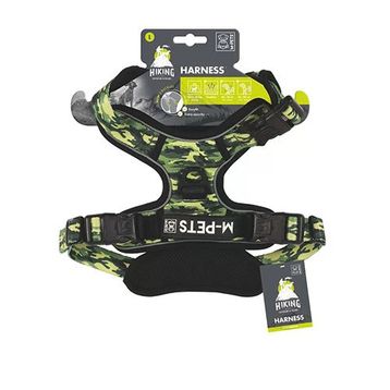 M-Pets Hiking Reflektörlü L Kamuflaj 45-95 cm Köpek Göğüs Tasması