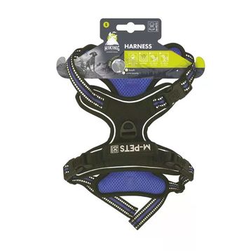 M-Pets Hiking Reflektörlü L Mavi 45-95 cm Köpek Göğüs Tasması