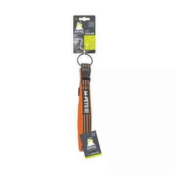 M-Pets Hiking XL Turuncu Reflektörlü Soft Köpek Boyun Tasması
