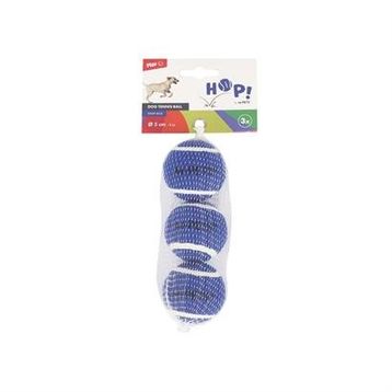 M-Pets Hop Tenis Topu 5 cm 3'lü Mavi Köpek Oyuncağı