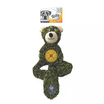 M-Pets Neels Ödül Hazneli Sevimli Ayı 38x25.5x7 cm Köpek Oyuncağı