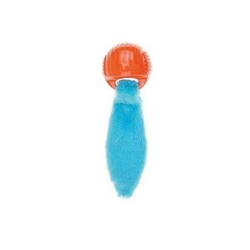 M-Pets Plastik Foxball Pelus Mavi Köpek Oyuncak