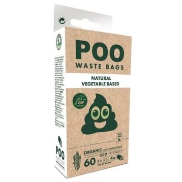 M-Pets Poo Natural 4'lü Köpek Dışkı Poşeti