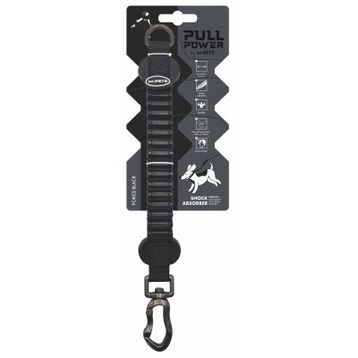 M-Pets Pull Power 25 cm Siyah Köpekler İçin Şok Emici Ara Tasma