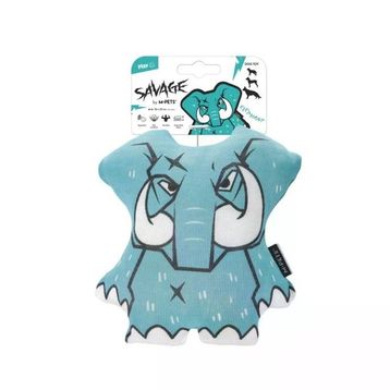 M-Pets Savage Elephant Fil Peluş 22x22 cm Köpek Oyuncağı