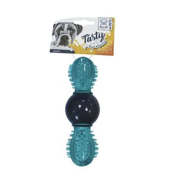 M-Pets Uranus Kauçuk Ödül Hazneli 16.5x6x6 cm Mavi Köpek Oyuncağı
