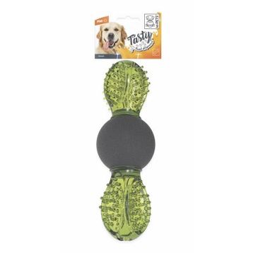 M-Pets Uranus Kauçuk Ödül Hazneli 16.5x6x6 cm Yeşil Köpek Oyuncağı