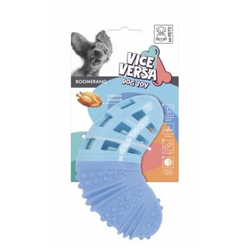 M-Pets Vice Versa Boomerang Tavuk Aromalı 5.61x10.92x17.78 cm Köpek Oyuncağı