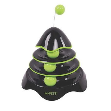 M-Pets Yaylı Rocket 25 cm Siyah Kedi Oyuncağı