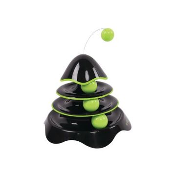 M-Pets Yaylı Rocket 25 cm Siyah Kedi Oyuncağı