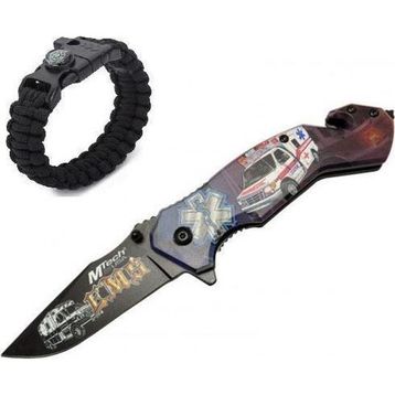 M-Tech 4-23-5 İlkyardım 20 cm Çakı Seti