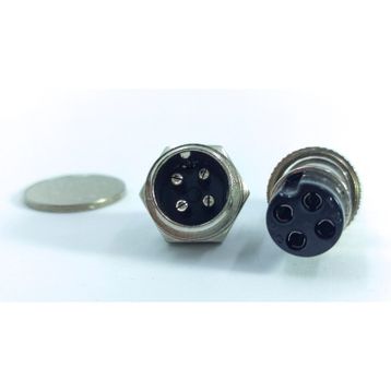 M16 4 Pin Erkek Konnektör