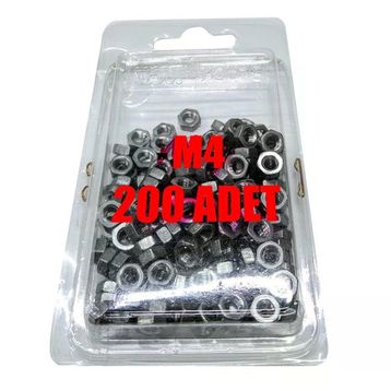 M4 200 Adet Somun