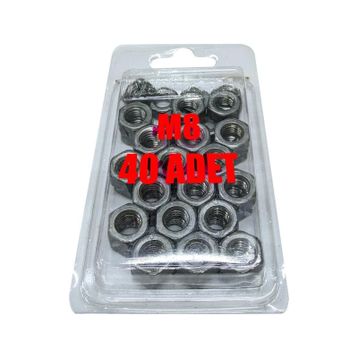 M8 40 Adet Somun