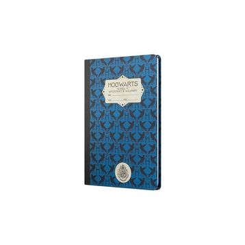 Mabbels DFT-388173 Harry Potter Hogwarts Ravenclaw Sert Kapak Lacivert 80 Yaprak Çizgisiz 15x21 cm Butik Not Defteri