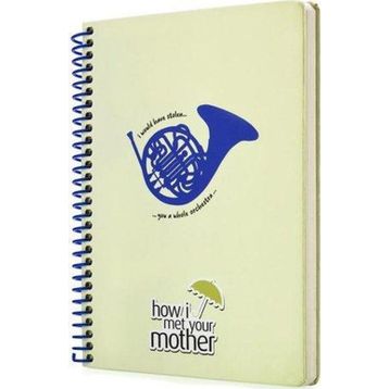 Mabbels How I Met Your Mother Spiralli Butik 24x17 190 sayfa Defter