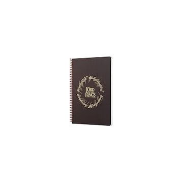 Mabbels The Lord of the Rings Kahverengi Spiralli Defter