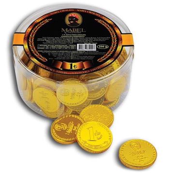 Mabel 250 gr 1 TL Sütlü Para Çikolata