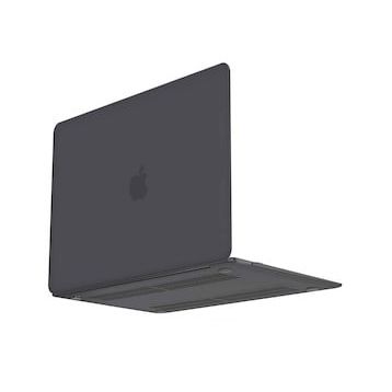 Macbook Air 13.3 Macbook Buzlu Kapak Füme Kılıf