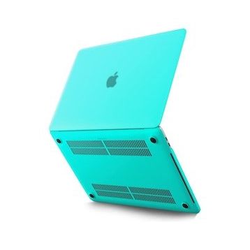 Macbook Pro 13 2020 Macbook Buzlu Kapak Yeşil Kılıf