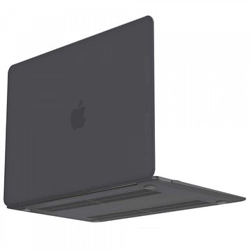 Macbook Pro 13 2021 Macbook Buzlu Kapak Füme Kılıf