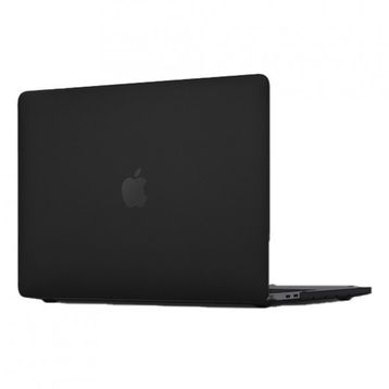 Macbook Pro 16.2 2021 Macbook Buzlu Kapak Siyah Kılıf