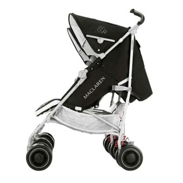 Maclaren Twin Techno Black İkiz Bebek Arabası