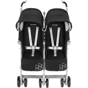 Maclaren Twin Techno Black İkiz Bebek Arabası