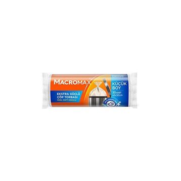 Macromax Extra Güçlü 30'lu Küçük Boy Çöp Torbası