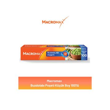 Macromax Küçük Boy 100 Adet Buzdolabı Poşeti
