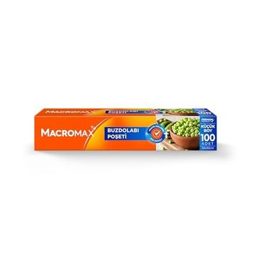 Macromax Küçük Boy 100 Adet Buzdolabı Poşeti