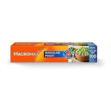 Macromax Küçük Boy 100 Adet Buzdolabı Poşeti