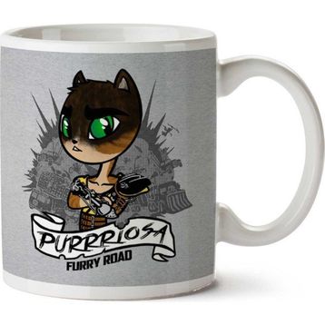 Mad Max Furiosa Purriosa Baskılı Kupa