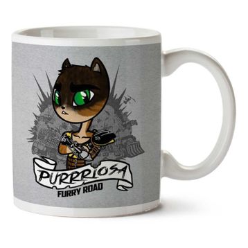 Mad Max Furiosa Purriosa Baskılı Kupa