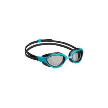 Mad Wave M0427-08 Triatlon Photochromic Siyah/Turkuaz Yüzme Gözlüğü