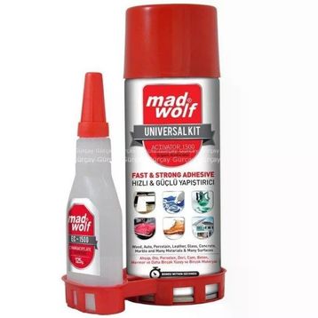 Mad Wolf 500 ml + 125 gr Hızlı Yapıştırıcı