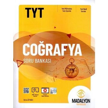 Madalyon Yayınları TYT Coğrafya Soru Bankası