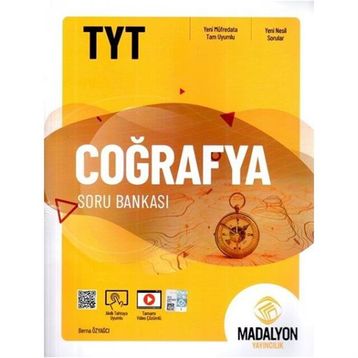 Madalyon Yayınları TYT Coğrafya Soru Bankası