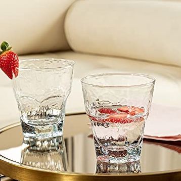 Madame Coco 1KBARD0497139 - 375 ml Medium Floressa 4'lü Su Bardağı Seti