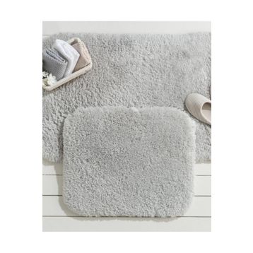 Madame Coco 50x80+45x50 cm Gri Sheep Banyo Paspası