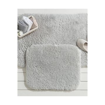 Madame Coco 50x80+45x50 cm Gri Sheep Banyo Paspası
