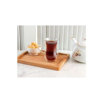 Madame Coco Benito Tekli 200 ML Çift Camlı Çay Bardağı