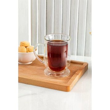 Madame Coco Blois Çift Camlı Tekli 200 ml Bardak