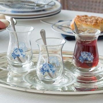 Madame Coco Cera 168 ml 6'lı Çay Bardağı