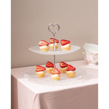 Madame Coco Charmes 28 cm 2 Katlı Kek Standı