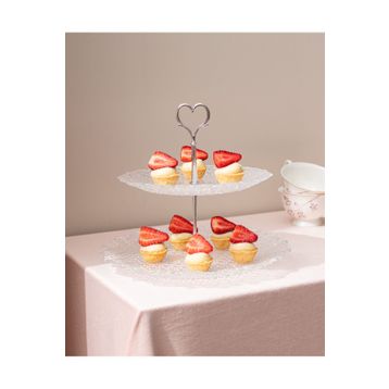 Madame Coco Charmes 28 cm 2 Katlı Kek Standı
