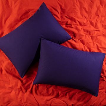 Madame Coco Ciel Percale Kırmızı 2'li Yastık Kılıfı