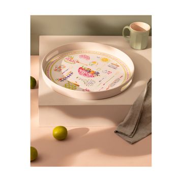 Madame Coco Cuisine Yuvarlak Tepsi